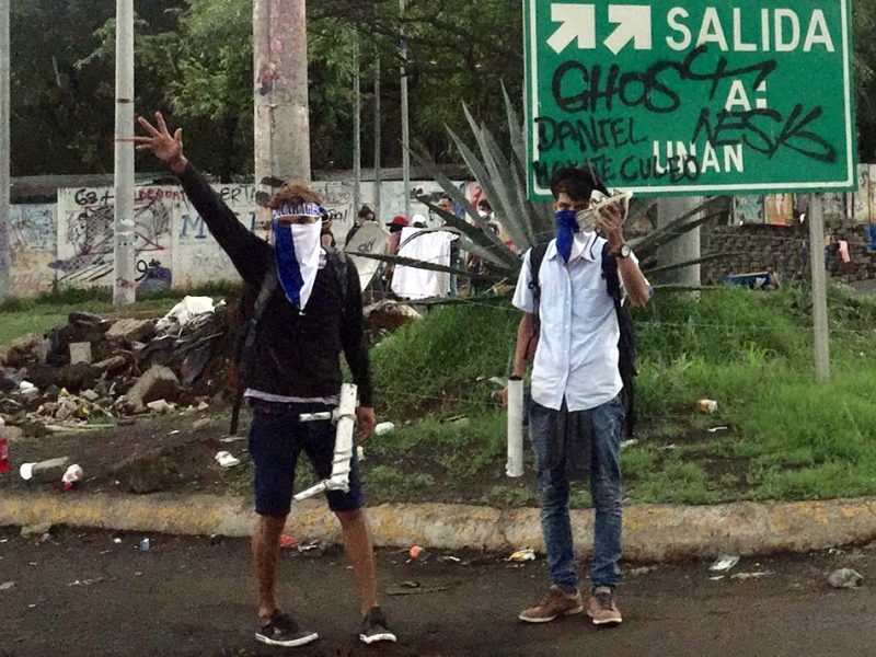 Roadblocks and possibilities: The Nicaraguan student insurrection