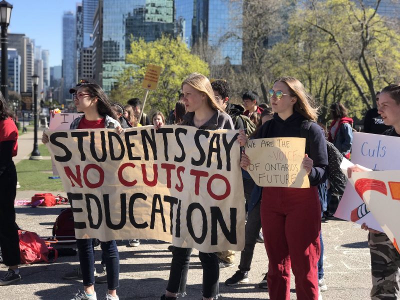 Ford, Do Not Expect Complacency –                            We the students fight back against cuts to education